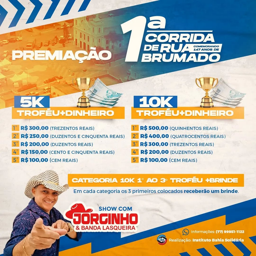 Corrida de Rua em Brumado