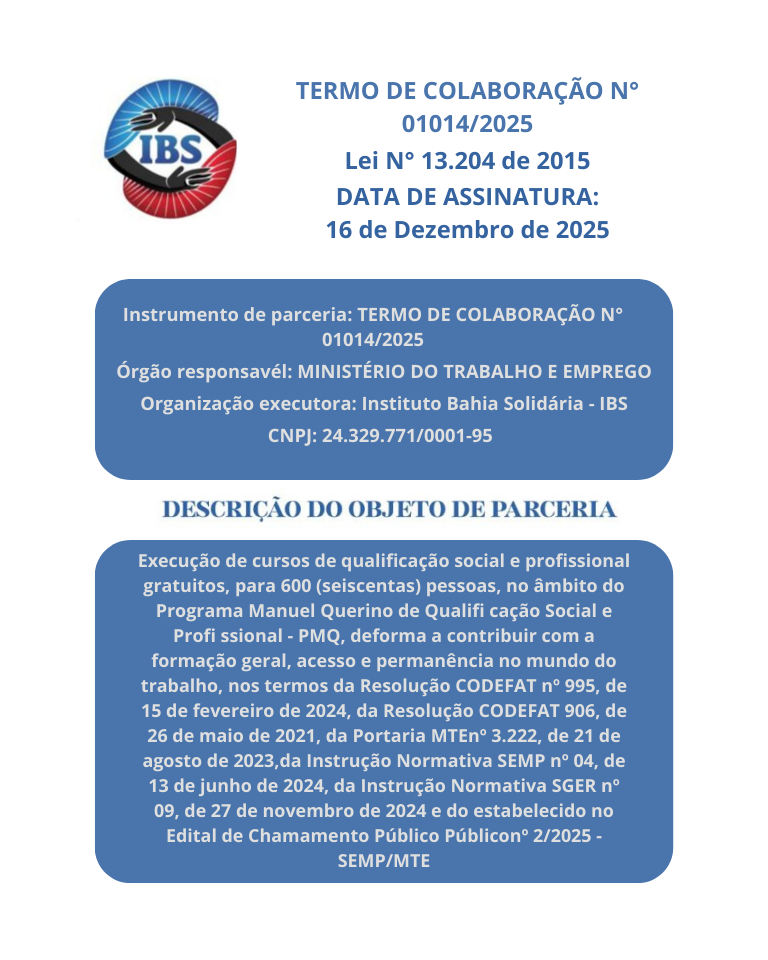 TERMO DE COLABORAÇÃO